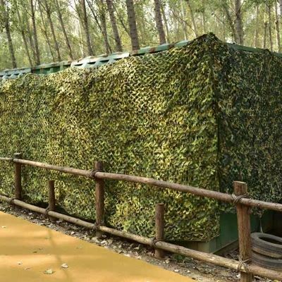 Multispectral military anti-radar anti-aerial photography camouflage net