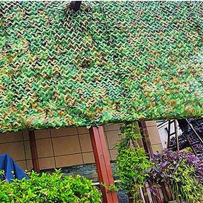 Multispectral military anti-radar anti-aerial photography camouflage net