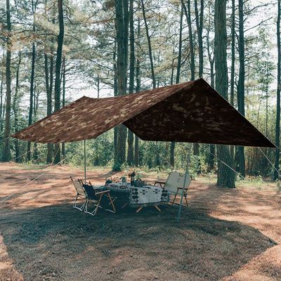 Multispectral military anti-radar anti-aerial photography camouflage net