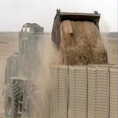 Anti Blast Wall Concrete Cage Sand Container Net Barrier Explosion Proof
