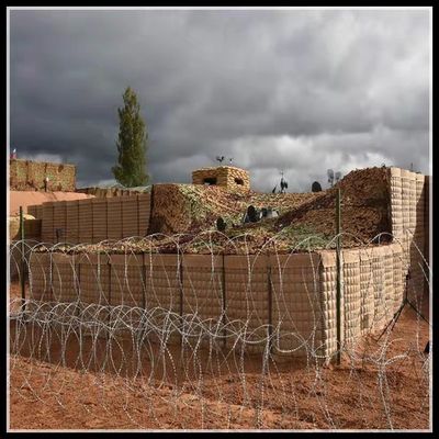 Anti Blast Wall Concrete Cage Sand Container Net Barrier Explosion Proof
