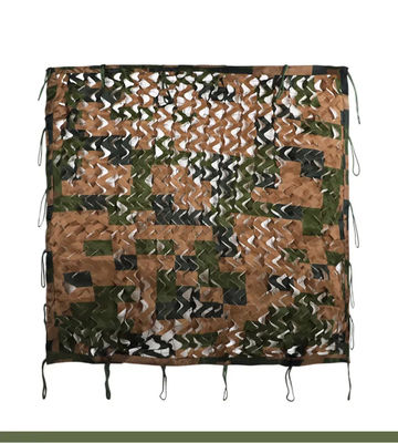 Custom Brown Lightweight Fireproof Flame Retardant Shade Net Anti-radar Military Camouflage Net