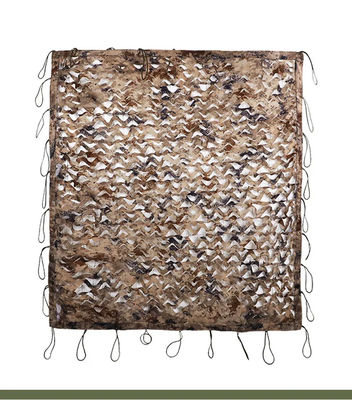 Custom Brown Lightweight Fireproof Flame Retardant Shade Net Anti-radar Military Camouflage Net
