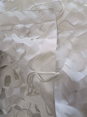 Heavy Duty Unbreakable Rope camouflage net Snow White Color Reversable No Glare Strong  Unbreakable White Rope