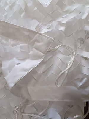 Customized Anti-tear Three-layer Pseudo-large Size Sunscreen Decorative mesh Camo Net White Military Camouflage Net