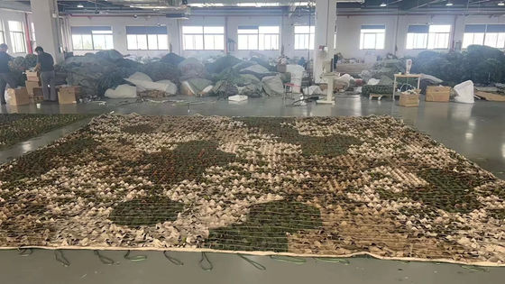 Outdoor Durable tear-proof three-layer pseudo large-size netting Multicam Camouflage Shading Net Camouflage Net Military