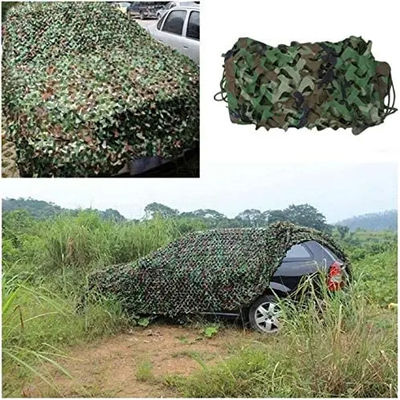 Small Camouflage Net Grass Bulk Roll Sunshade Mesh Nets Hunting Blind Shooting Theme Party