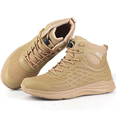New spring and autumn ultra-light combat boots outdoor high-top breathable tactical boots lightweight training shoes