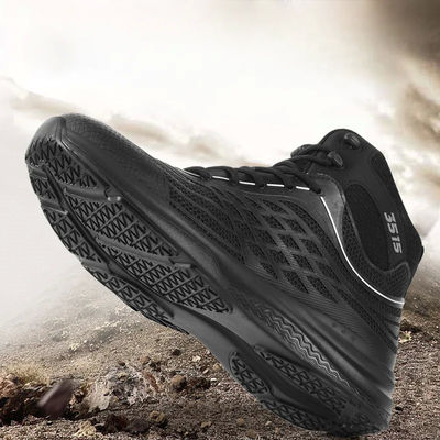 New spring and autumn ultra-light combat boots outdoor high-top breathable tactical boots lightweight training shoes