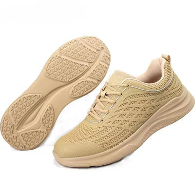 High Quality Sand Color Tactical Boots Men Ultralight  Anti Stab Outdoor Short Boots