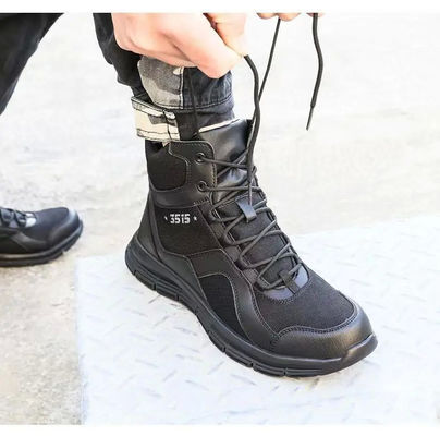 Wholesale spring and autumn high top outdoor men's Hiking Shoes Waterproof Hiking Boots