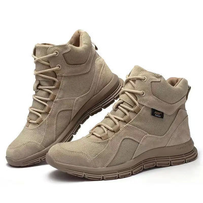 Wholesale spring and autumn high top outdoor men's Hiking Shoes Waterproof Hiking Boots