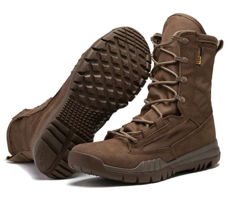 6 Inch Side Zip Tactical Boots Military Under Armour Waterproof Leather Motorcycle