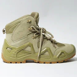 Special Forces High-Top Tactical Hiking Boots Waterproof Hiking Shoes Men'S Warm Thickened