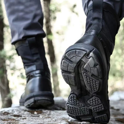 Navy Military Boots With Zipper Lightweight Desert Shoes Waterproof Breathable Thin