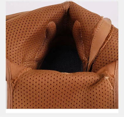 Lightweight Composite Toe Military Boots Backpacking Brown Army Cadet Boots