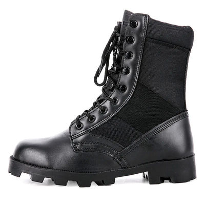 8 Inch 9 Inch Custom Military Boots Black Wear-Resistant Wicking Tactical Hiking Boots
