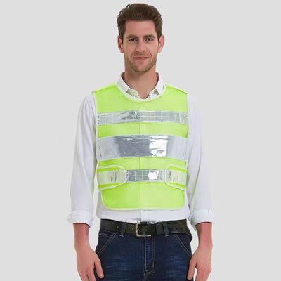 Class 3 Police Traffic Reflective Vest  Reflective Clothing Construction Site   Sanitation