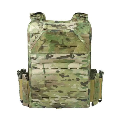 Tactical Military Bulletproof Vest With Plates Molle System Carrier With Magazine Pouch 9mm