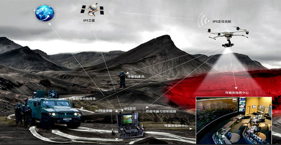 Military Strike Drone Camera Anti-Terrorism Drone Precision Reconnaissance Integrated