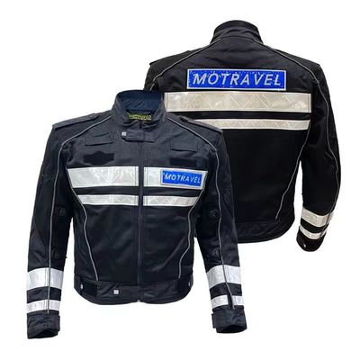 Safety Police Jacket Reflective Riding Suit Racing Motorcycle Motorbike Touring Uniform Hi Vis