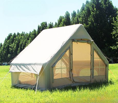 Canvas Army Military Tent Straight Bracing For Exercises Operations Inflatable 9x9 10x20