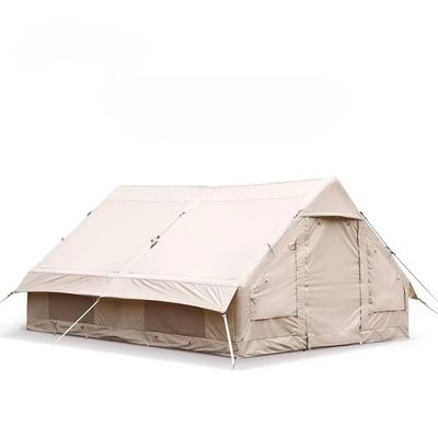 Canvas Army Military Tent Straight Bracing For Exercises Operations Inflatable 9x9 10x20