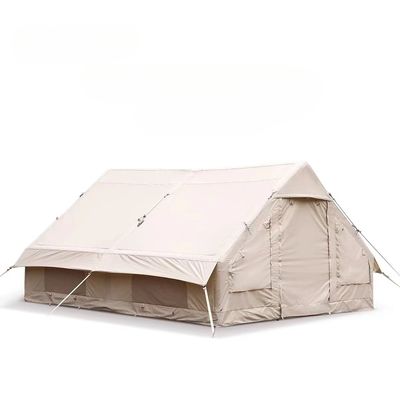 Canvas Army Military Tent Straight Bracing For Exercises Operations Inflatable 9x9 10x20