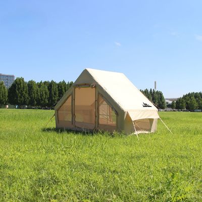 Canvas Army Military Tent Straight Bracing For Exercises Operations Inflatable 9x9 10x20