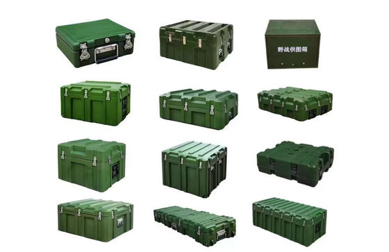 Rotomolded Ice Box Fish Tool Rotational Molding Box Large Military Reserve Box Combat Readiness Material