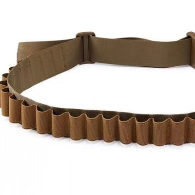 7.62mm 9mm Outdoor Sports Tactical Bullet Belt 12GA Holder Molle Holster Waist Belt