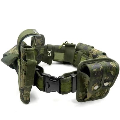 Military Tactical Belt Army Xxl 1680D Oxford Cloth Ten-Piece Belt Patrol Special Duty