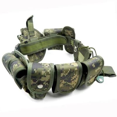 Military Tactical Belt Army Xxl 1680D Oxford Cloth Ten-Piece Belt Patrol Special Duty