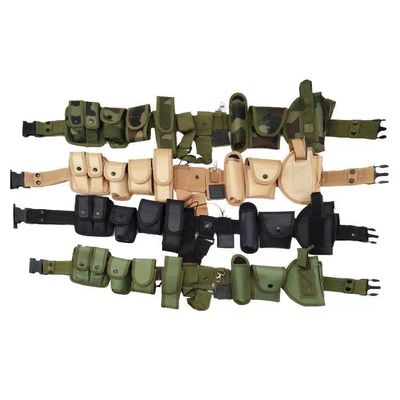 Military Tactical Belt Army Xxl 1680D Oxford Cloth Ten-Piece Belt Patrol Special Duty