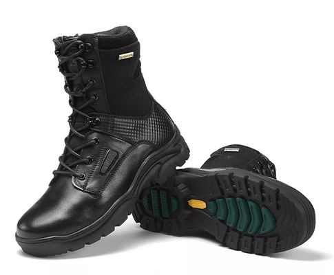 High Quality Custom Round Head Toe Style Midi Military Boots Maximum Security Guaranteed Tactical Boots Military Combat