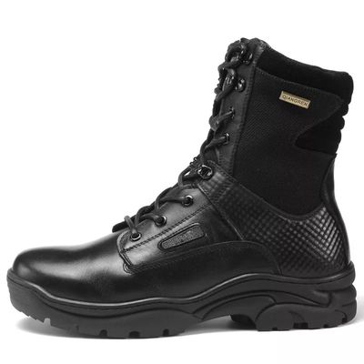 High Quality Custom Round Head Toe Style Midi Military Boots Maximum Security Guaranteed Tactical Boots Military Combat