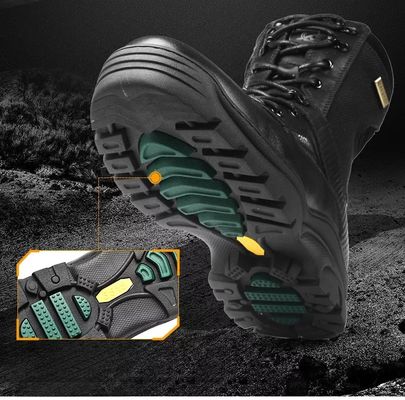 High Quality Custom Round Head Toe Style Midi Military Boots Maximum Security Guaranteed Tactical Boots Military Combat