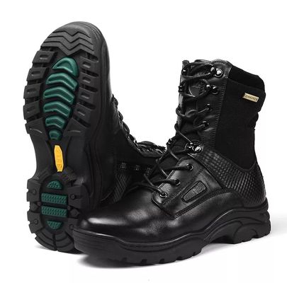 High Quality Custom Round Head Toe Style Midi Military Boots Maximum Security Guaranteed Tactical Boots Military Combat