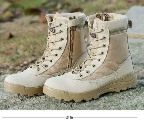 Custom Ghana Panama Black full leather combat combat shoes jungle waterproof men tactical military boots