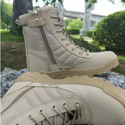 Hot Sale Custom Camouflage Tactical Designer Molded Sole High Quality Men High Top Military Tactical Work Boots