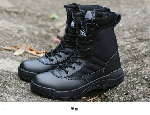 Hot Sale Custom Camouflage Tactical Designer Molded Sole High Quality Men High Top Military Tactical Work Boots