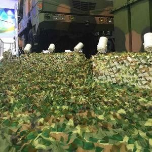 Customized high quality camouflage net waterproof and flame retardant woodland camouflage net military