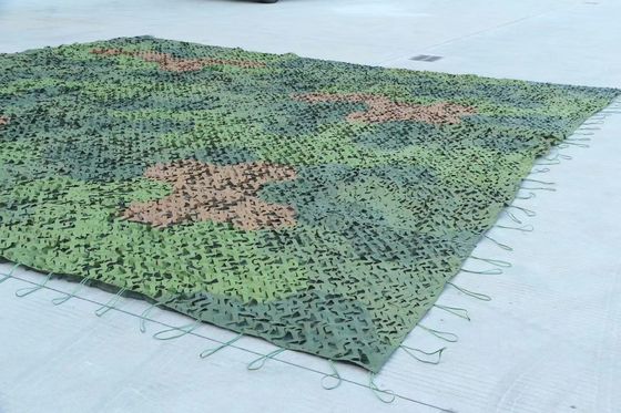 Custom Brown Lightweight Fireproof Flame Retardant Shade Net Anti-radar Military Camouflage Net