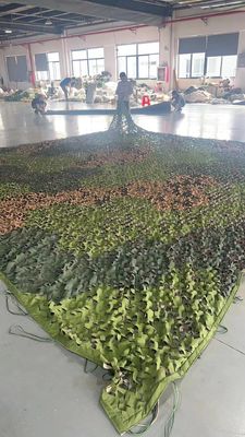 Custom Brown Lightweight Fireproof Flame Retardant Shade Net Anti-radar Military Camouflage Net