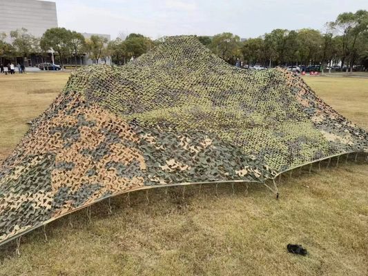 Custom Brown Lightweight Fireproof Flame Retardant Shade Net Anti-radar Military Camouflage Net