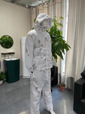 5xl 4xl 3xl Camo Ghillie Suit Army Hunting Outdoor Lightweight Hidden Tracking White