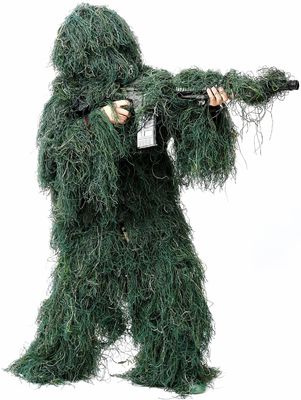 3x 4x Army Ghillie Suit Camouflage Outdoor Ultralight Tactical Military