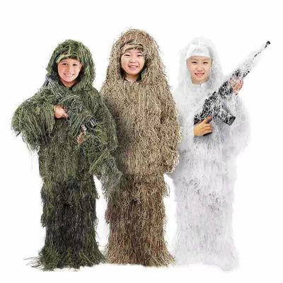 Camouflage Ghillie Suit Camo White Snow Bionic Suit Clothing 3xl 4xl