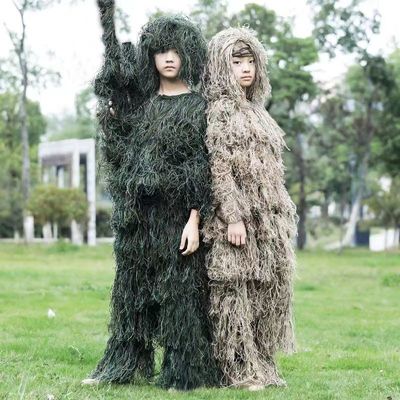 Camouflage Ghillie Suit Camo White Snow Bionic Suit Clothing 3xl 4xl