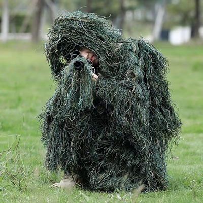 Camouflage Ghillie Suit Camo White Snow Bionic Suit Clothing 3xl 4xl